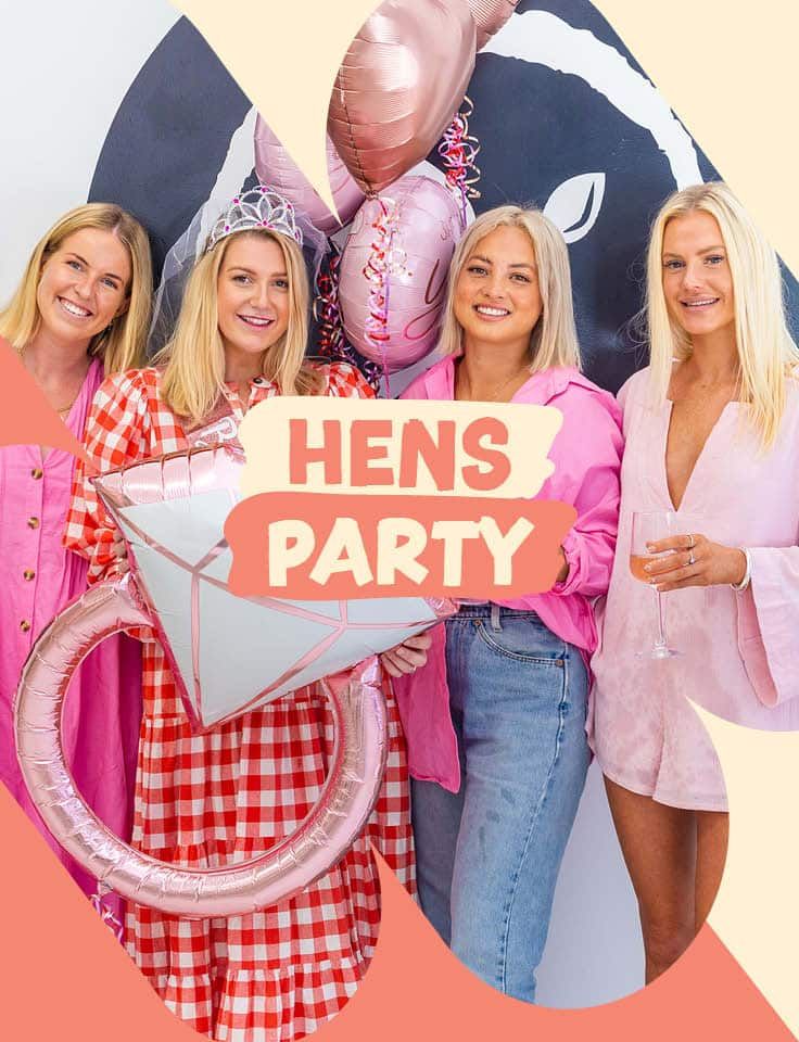 a group of women celebrating a hens party at Pinot & Picasso